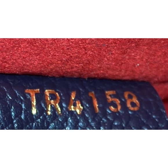 Louis Vuitton Vavin Handbag Monogram Empreinte Leather PM Blue - Picture 7 of 7